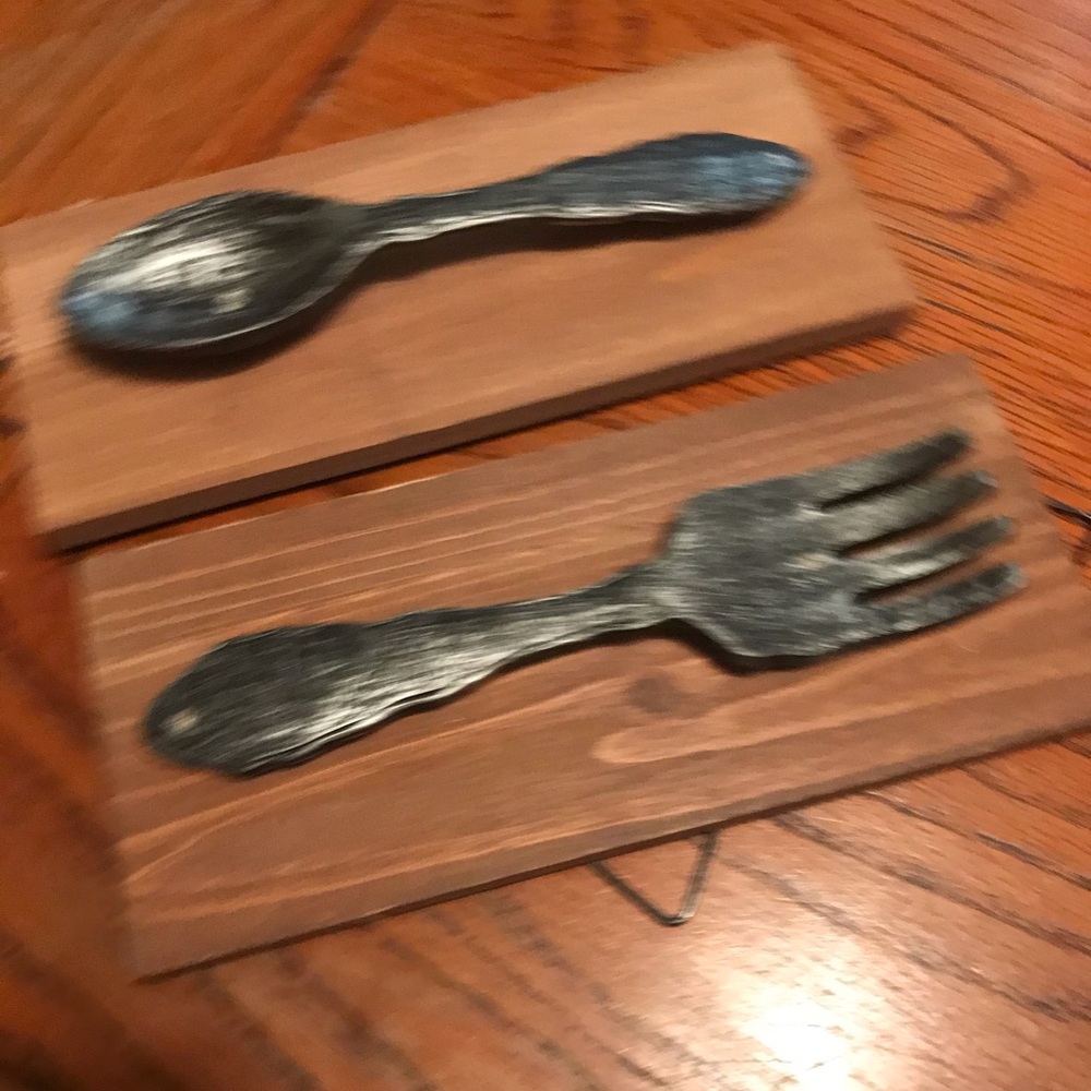 Knife and spoon
